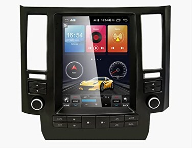 Toeeklsa Car Radio Android 11 Tesla Style Touchscreen Car Stereo with Bluetooth GPS Navigation for Infiniti FX FX35 FX45 20032006 Multimedia Stereo Apple Carplay