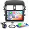 VECHTEL 5G WiFi Android 15 Car Stereo for Toyota Corolla 20092013 with Wireless Carplay Android Auto 9 Inch Touch Screen Radio Support GPSFM RDSBluetoothSWCBackup Camera