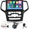 EKAT 264G Android Car Stereo for Jeep Grand Cherokee 20142020 9 Inch Touchscreen Radio with Wireless Carplay Android Auto WiFi GPS EQ FM RDS AHD Backup Camera