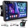 EKAT Car Radio Stereo for Jeep Wrangler JK 20072018 Compass Grand Cherokee Dodge Ram with CarplayAndroid Auto Upgrade 2GB64GB