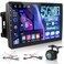 EKAT Car Radio Stereo for Jeep Wrangler JK 20072018 Compass Grand Cherokee Dodge Ram with CarplayAndroid Auto Upgrade 2GB64GB