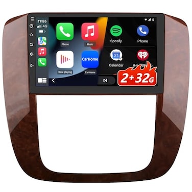 litillbuly Android 13 Car Radio for GMC Yukon Chevrolet TahoeSuburban 20072013 9 Inch Touch Screen Wireless CarPlay Android Auto with GPSFMWiFiUSBSWCWireless Update2GB32GB