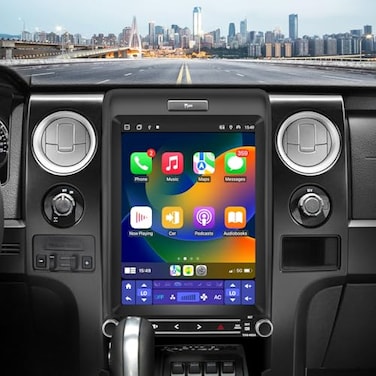 EagleNav 121 Inch Car Radio for Ford F150 2013 2014 Android 13 Stereo with Wireless CarPlay Android Auto DSP Bluetooth WiFi SWCMirrorLink 4G64G
