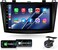 Fortdows Car Stereo Radio for Mazda 3 2010 2011 2012 20139 Inch1280 800 Touchscreen with Wireless CarplayAndroid Auto GPS WiFi Bluetooth FM Backup Camera Fit for Bose SystemOnline Upgrade OTA System
