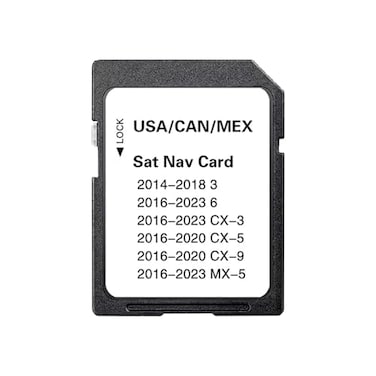 HAUKING Upgraded BHP166EZ1T Navigation SD Card with Latest Maps Version Compatible with 3 6 CX3 CX5 CX9 MX5 20142023 USACanadaMexico New Maps