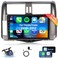 VECHTEL 8 CORE 2G64G Car Radio for Toyota Land Cruiser Prado 20102013 with Wireless CarplayAndroid Auto 9 Inch Android 13 IPS Touch Screen Car Stereo Bluetooth GPS WiFi SWC DSP Backup Camera