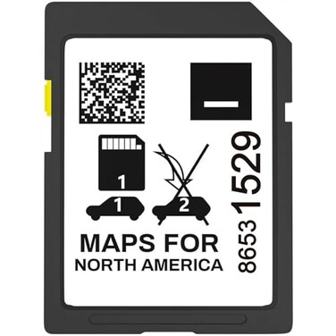 Thcbme 2024 GPS Navigation SD Card Map 86531529 Fits GM Chevry Cadilla Buic