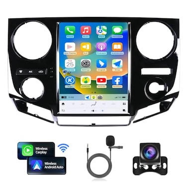 KiriNavi Qualcomm Car Radio for Ford F250 F350 20092012 F450 F650 20092016 Stereo Replacement Carplay Android Auto Upgrade 121 Inch 2K IPS Touch Screen Android 13 Tesla Style Head Unit Navigation