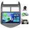 Hikity 4128G Android 15 Radio for Chevy Sonic 2011 2012 2013 2014 2015 9 Incell Full Touchscreen Stereo Wireless CarPlayAndroid Auto Bluetooth GPS Navigation 5G WiFi FMRDS AHD Backup Camera