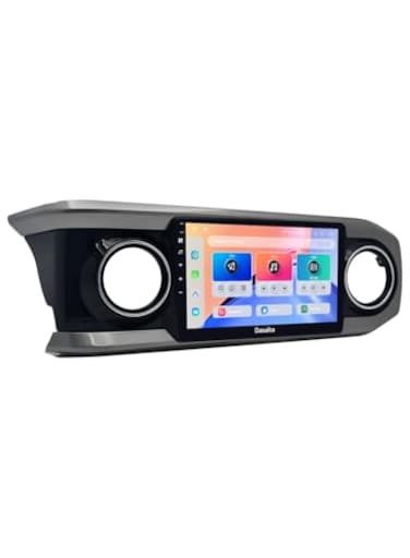 Dasaita 102 Car Stereo for Toyota Tacoma 20162022 Wireless CarPlay Android Auto QLED Touchscreen Android 13 6GB RAM 64GB ROM 4G LTE5G WiFi GPS Navigation