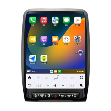 VIKNAN 14 Inch Touch Screen Android 13 Car Radio for Dodge Durango Stereo Upgrade Tesla Style Head Unit Multimedia Player Android Auto Carplay GPS Navigation 20142020 Year