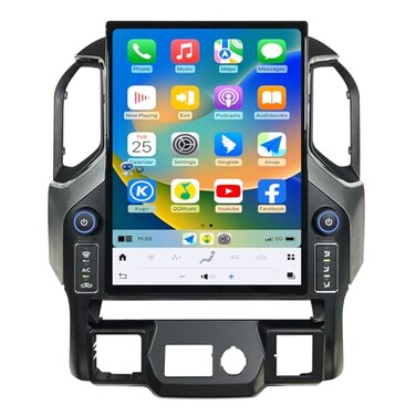 KiriNavi Qualcomm Car Radio for Chevrolet Silverado GMC Sierra 2019 2020 2021 2022 2023 Upgrade Stereo Replacement Android 13 Carplay Android Auto 156 Inch 2K IPS Touch Screen Tesla Style Head Unit