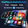 Jerqry 4Core64G ROM Car Radio Stereo for Dodge Ram 1500 2500 3500 20092012 10 Inch Touchscreen for Ram 1500 Radio Upgrade with Wireless CarPlay Android Auto 5G WiFi Bluetooth Backup Camera GPS Navi FM