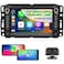 Gdienty Car Stereo Radio for Chevrolet Chevy Silverado Tahoe GMC Sierra Yukon Android 13 2G64G with CarPlay Android Auto Bluetooth WiFi GPS Navigation 7 Inch IPS Touch Screen Head Unit HD Backup Camer