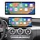 NINETOM 2026 Upgraded 123 UltraNarrow Touchscreen Wireless CarPlay Android Auto Receiver Compatible with MercedesBenz CGLCClass W205 20152018 for NTG 505152 System