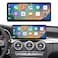 NINETOM 2026 Upgraded 123 UltraNarrow Touchscreen Wireless CarPlay Android Auto Receiver Compatible with MercedesBenz CGLCClass W205 20152018 for NTG 505152 System