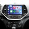 EKAT 2G64G Radio for Jeep Cherokee 20132018 10 inch Android Touch Screen Cherokee Car Stereo CarplayAndroid AutoEQ Audio1080PSWCBluetooth