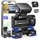 ZYEIPO Dash Cam 4 Channel 360 Front Rear Inside DashCam 4K Full HD Dashcam Car Camera Free 128GB Card Builtin WiFi GPS Dashcams 318 IPS Screen WDR Night Vision 24H Parking Mode XJDC001