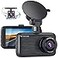 Milerong Dash Cam Front and Rear with Night Vision Mini 1080P FHD Dash Camera for Cars GSensor Loop Recording Parking Monitor Motion DetectionWDR