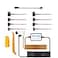 DUOYOUNG Dash Cam Hardwire Kit 12V24V to 5V USB C Hardwire Kit for Dash Camera with Acc Functionality Add a Circuit Fuses 24h Parking Monitor and Low Voltage Protection 115FT