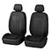 carleef 4PCS Cooling Car Seat CoversBreathable Front Seat Covers with Mesh Construction and Foam PaddingCar Seat Protector to Reduce Back SweatingUniversal Car Interior for Car SUV Black