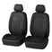 carleef 4PCS Cooling Car Seat CoversBreathable Front Seat Covers with Mesh Construction and Foam PaddingCar Seat Protector to Reduce Back SweatingUniversal Car Interior for Car SUV Black