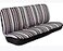 West Coast Auto Universal Baja Saddle Blanket Bench Full Size Seat Cover Fits Ford Chevrolet Dodge and Full Size Pickup Trucks National