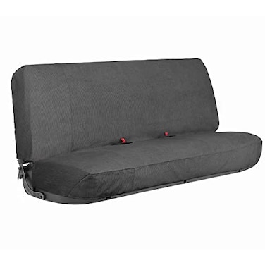 Leader Accessories Universal Car Solid Bench Seat Cover Fit for Full Size Pickup Truck or Car Bench Seats Grey