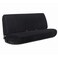 Leader Accessories Front Solid Bench Seat Cover Universal Fits Ford Chevrolet Dodge and Full Size Pickup Trucks Black