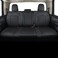 FEELiT Fit Ram 1500 2019 2020 2021 2022 2023 2024 2025 2026 Crew Cab Back Bench Seat Covers Waterproof Custom Fit Ram 46 Split Rear Flat Seats with Unremovable Middle Headrest 01Rear