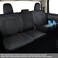 FEELiT Fit Ram 1500 2019 2020 2021 2022 2023 2024 2025 2026 Crew Cab Back Bench Seat Covers Waterproof Custom Fit Ram 46 Split Rear Flat Seats with Unremovable Middle Headrest 01Rear