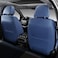 FLORICH Front Seat Covers Leather Seat Covers Universal Car Seat Covers 2PCS Waterproof Car Seat Protector Driver Seat Cover Accessories for Trucks SUV SedansBlueWhite