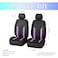 carleef 4PCS Cooling Car Seat CoversBreathable Front Seat Covers with Mesh Construction and Foam PaddingCar Seat Protector to Reduce Back SweatingUniversal Car Interior for Car SUV Purple