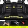 IKABEVEM Car Seat Covers Fit for Kia Seltos 20212025 2026 Full Set Luxury Leather Automotive Seat Covers Car Seat Protector5 Seats Black