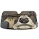Oarencol Fun Pug Dog Driving Car Windshield Sun Shade Foldable UV Ray Sun Visor Protector Sunshade to Keep Your Vehicle Cool 55 x 276
