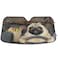 Oarencol Fun Pug Dog Driving Car Windshield Sun Shade Foldable UV Ray Sun Visor Protector Sunshade to Keep Your Vehicle Cool 55 x 276