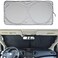 A1 Shades Car Windshield Sun Shade with Storage Pouch by A1 Sunshade Retractable Automotive Car Truck SUV Front Window Shield Blocker Screen Visor Protector Cover for Auto Interior Accessories for Hea