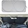 A1 Shades Car Windshield Sun Shade with Storage Pouch by A1 Sunshade Retractable Automotive Car Truck SUV Front Window Shield Blocker Screen Visor Protector Cover for Auto Interior Accessories for Hea