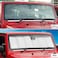 JWWY Windshield Sunshade Window Sun Shade Heat Shield Sun Visor UV Rays and Foldable Sun Shield Blocks for Jeep Wrangler Car Interior Accessories TJ JK JKU5196in1535in