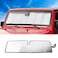 JWWY Windshield Sunshade Window Sun Shade Heat Shield Sun Visor UV Rays and Foldable Sun Shield Blocks for Jeep Wrangler Car Interior Accessories TJ JK JKU5196in1535in
