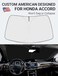 Proadsy 2026 Upgrade Front Windshield Sun Shade Foldable Sunshade Protector Custom Fit 20142017 Accord Sedan LX Sport EX EXL Touring Accessories