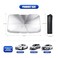 Sodcay Windshield Sun Shade Umbrella Foldable Car Sun Visor Protector Reflector for UV Ray Block and Heat Protection 31 x 55