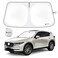 SHINEHOME Car Windshield Sun Shade Compatible with 20172023 2024 2025 2026 Mazda CX5 CX5 Accessories Sport Touring Grand Touring 4 Door Crossover Foldable Sunshade Custom Windshield Sun Visor