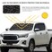 Woanger Windshield Sun Shade Foldable Car Front Window Covers for Car Accessories Sun Heat UV Rays Visor Protector Protection for Universal Cars SUV TruckNight