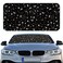 Woanger Windshield Sun Shade Foldable Car Front Window Covers for Car Accessories Sun Heat UV Rays Visor Protector Protection for Universal Cars SUV TruckNight