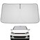 Proadsy 2026 Upgrade Front Windshield Sun Shade Foldable Sunshade Protector Custom Fit 20152021 Volkswagen Golf GTI Accessories