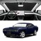 SLOGENTO Custom Fit Windshield Sun Shade for Dodge Challenger 20082023 Blocks UV Heat Front Window Sunshade Accessories Easy Fold Store Keep Your Car Cooler