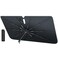 REEVAA 2025 Car Windshield Sun Shade Umbrella 2025 Upgrade Sun Protection Keep Cool Protect Interior 360 Flex Handle Sun Shield Sunshade Medium 57 x 32 for Most Car