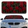 Woanger Windshield Sun Shade Foldable Car Front Window Covers for Car Accessories Sun Heat UV Rays Visor Protector Protection for Universal Cars SUV Truck Rose