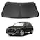 LHFLIVE Windshield Sun Shade Fit for 2018 2019 2020 2021 2022 2023 2024 2025 2026 Audi Q5 Accessories Front Window Sunshade Shield Blocker Keeps Car Cool